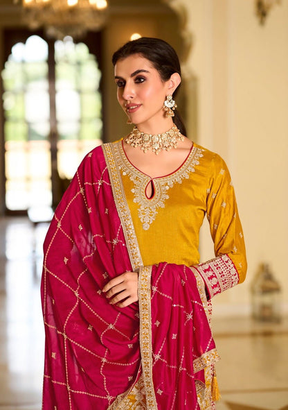 Punjabi Dhoti Salwar suit set Salwar Kameez Readymade New Indian Ready To Wear Wedding Suit