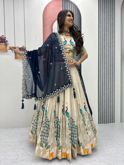 Wedding Lehenga Choli Readymade Stitched ForWomen Party Skirt Ready To Wear