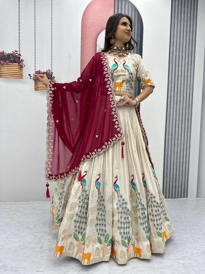 Wedding Lehenga Choli Readymade Stitched ForWomen Party Skirt Ready To Wear
