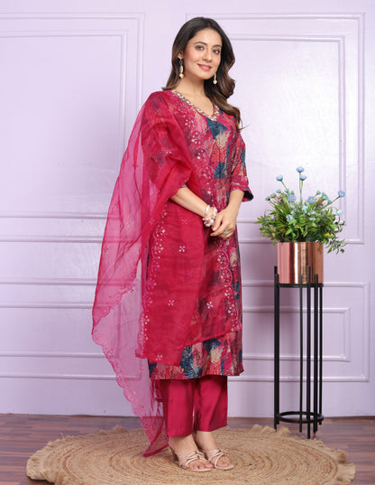 Readymade Anarkali Dress Indian wedding salwar Kameez Set