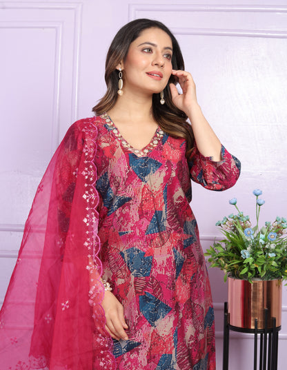 Readymade Anarkali Dress Indian wedding salwar Kameez Set