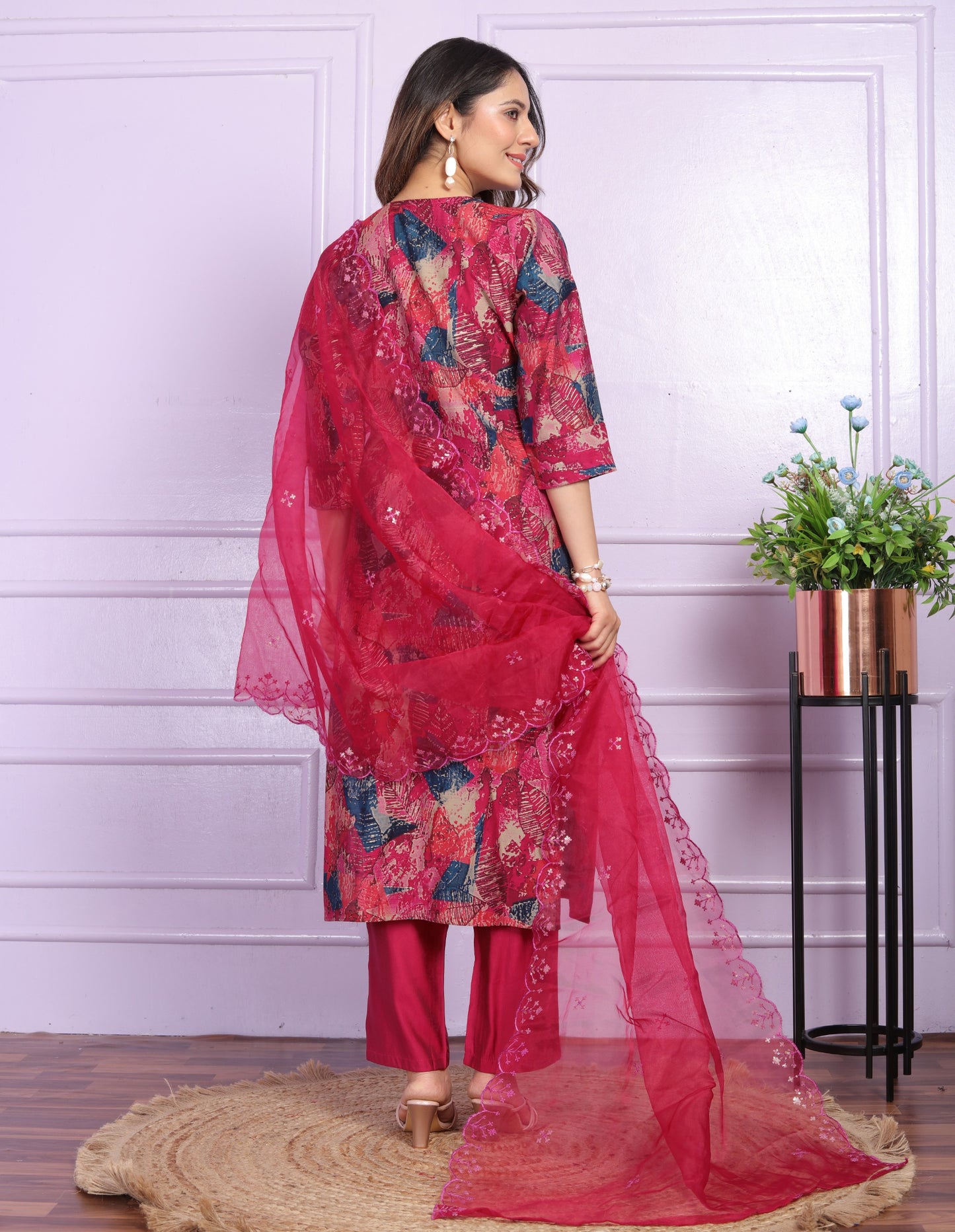 Readymade Anarkali Dress Indian wedding salwar Kameez Set
