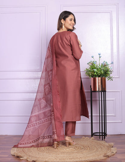 Indian Salwar Kameez dress suit set Full Stitched