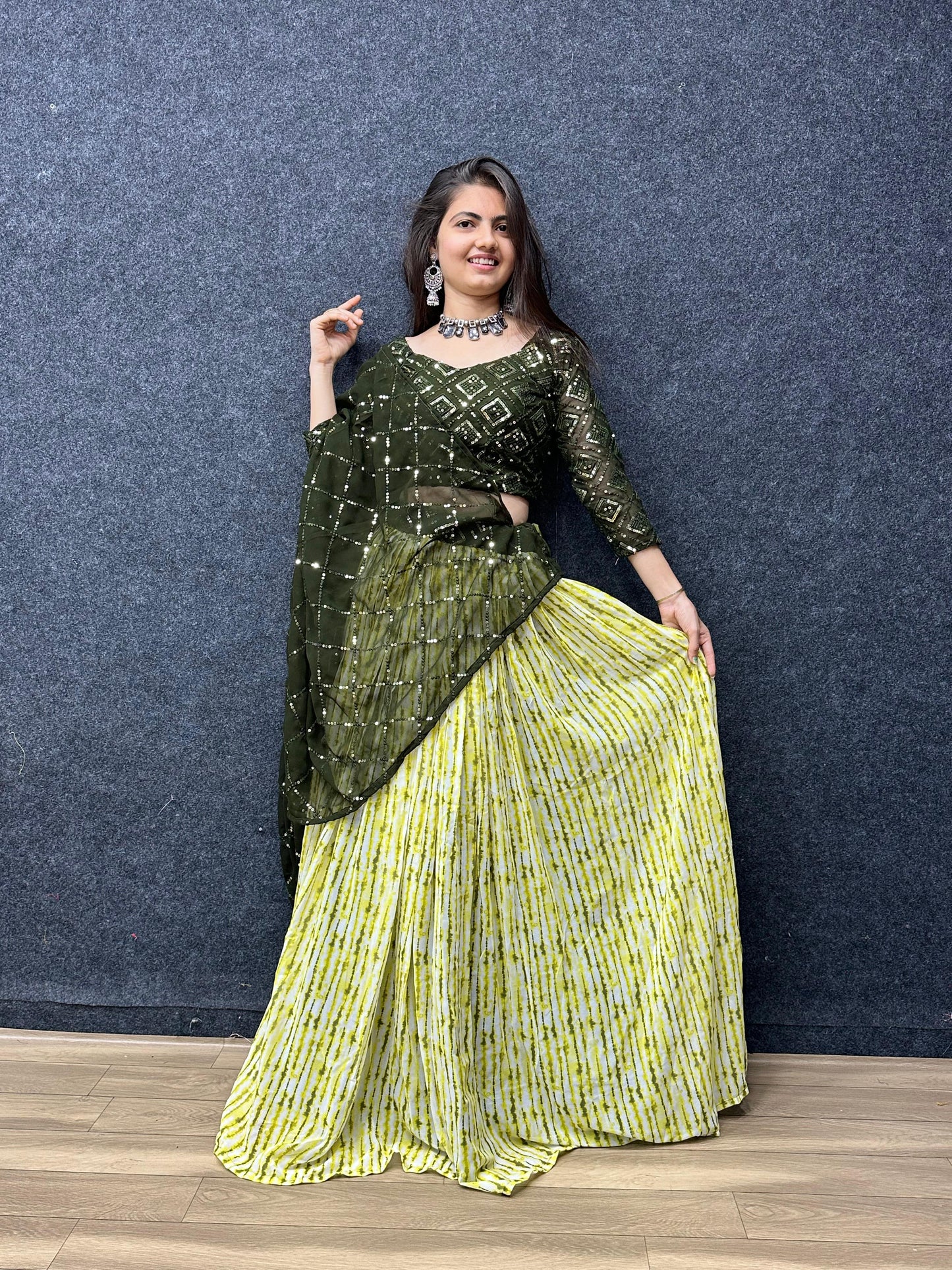 Indian lehenga choli for wedding Readymade Full stitched