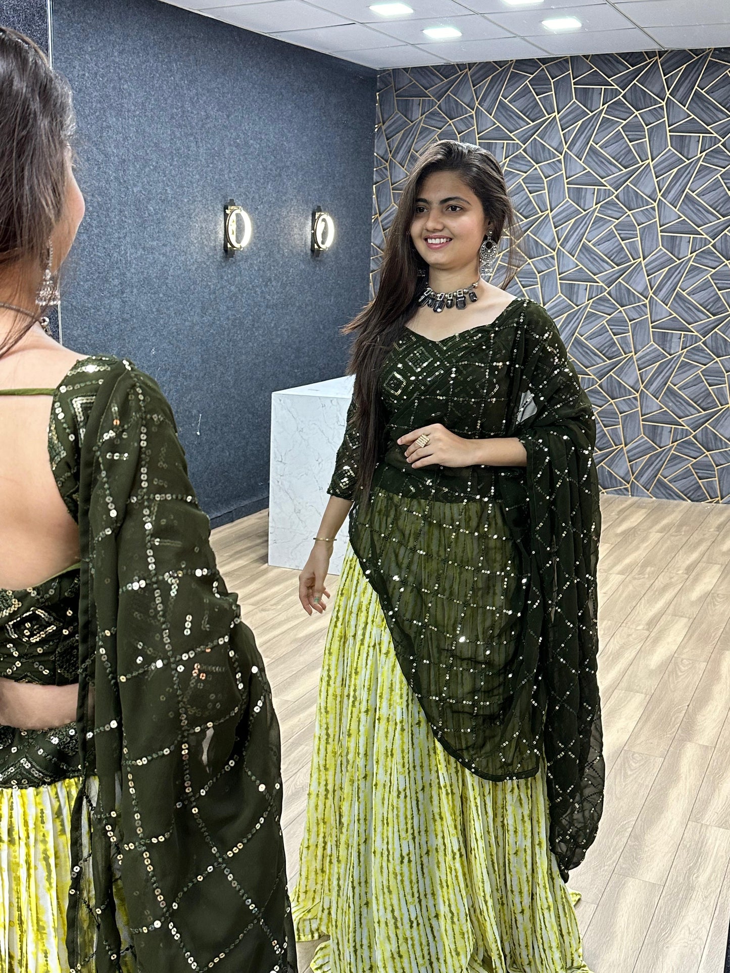 Indian lehenga choli for wedding Readymade Full stitched
