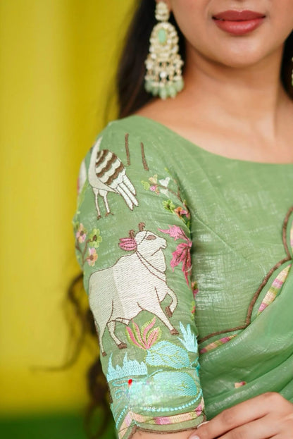 South Indian Lehenga Choli for wedding women Readymade