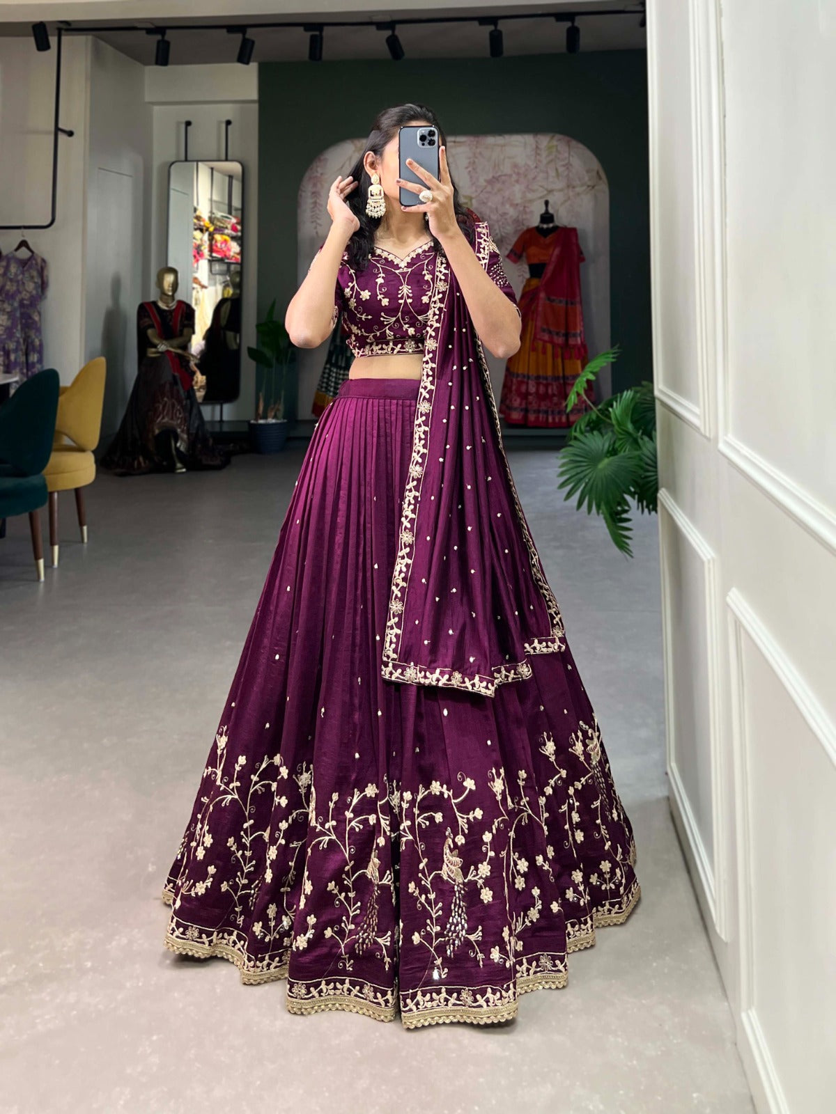 Trending wedding lehenga choli Readymade Stitched