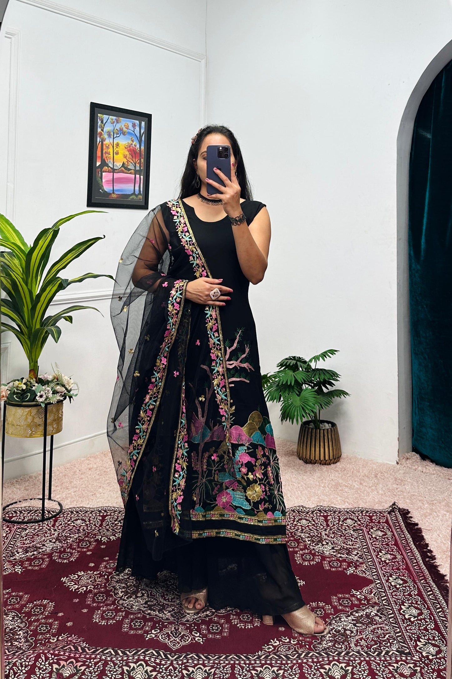 Indowestern Top Lehenga With Dupatta for wedding Indian dress