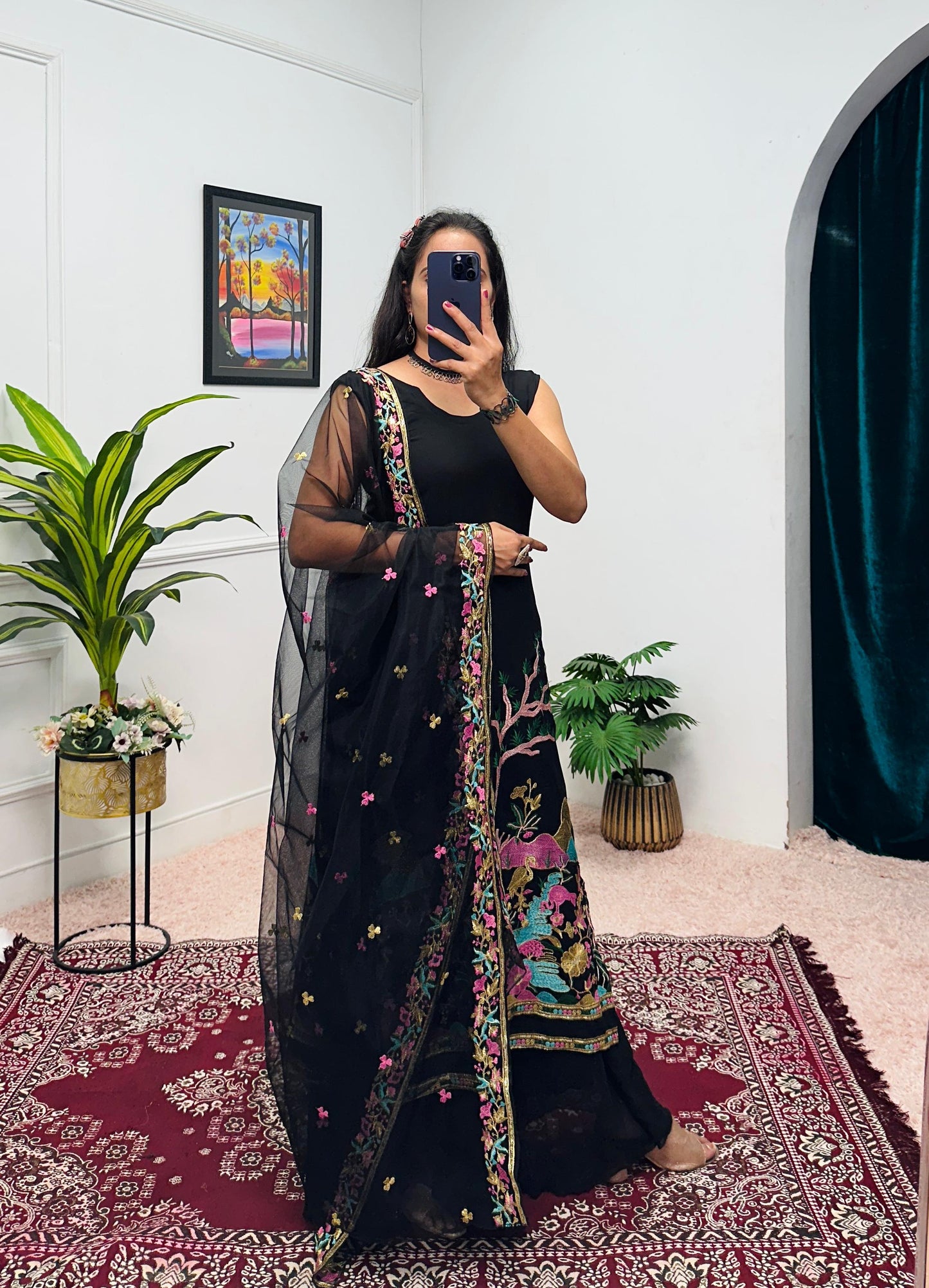 Indowestern Top Lehenga With Dupatta for wedding Indian dress