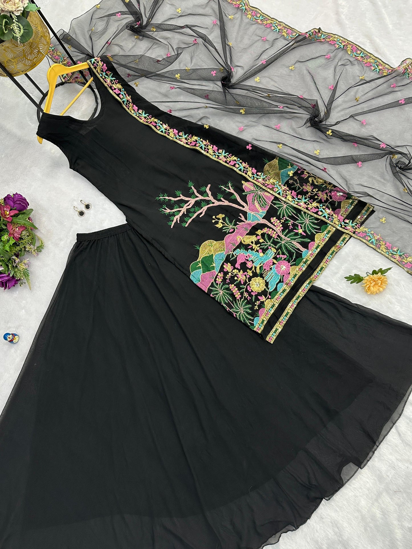 Indowestern Top Lehenga With Dupatta for wedding Indian dress