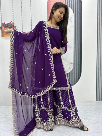 Premium Palazzo Suit Set Readymade Indian salwar Kameez dress
