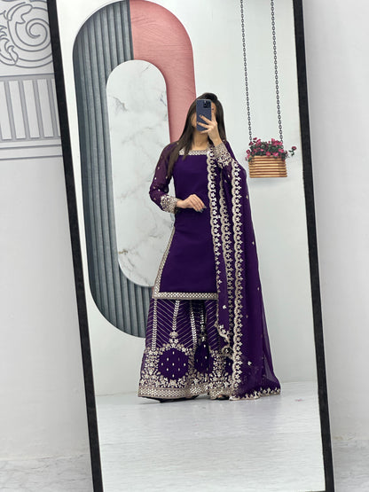 Premium Palazzo Suit Set Readymade Indian salwar Kameez dress