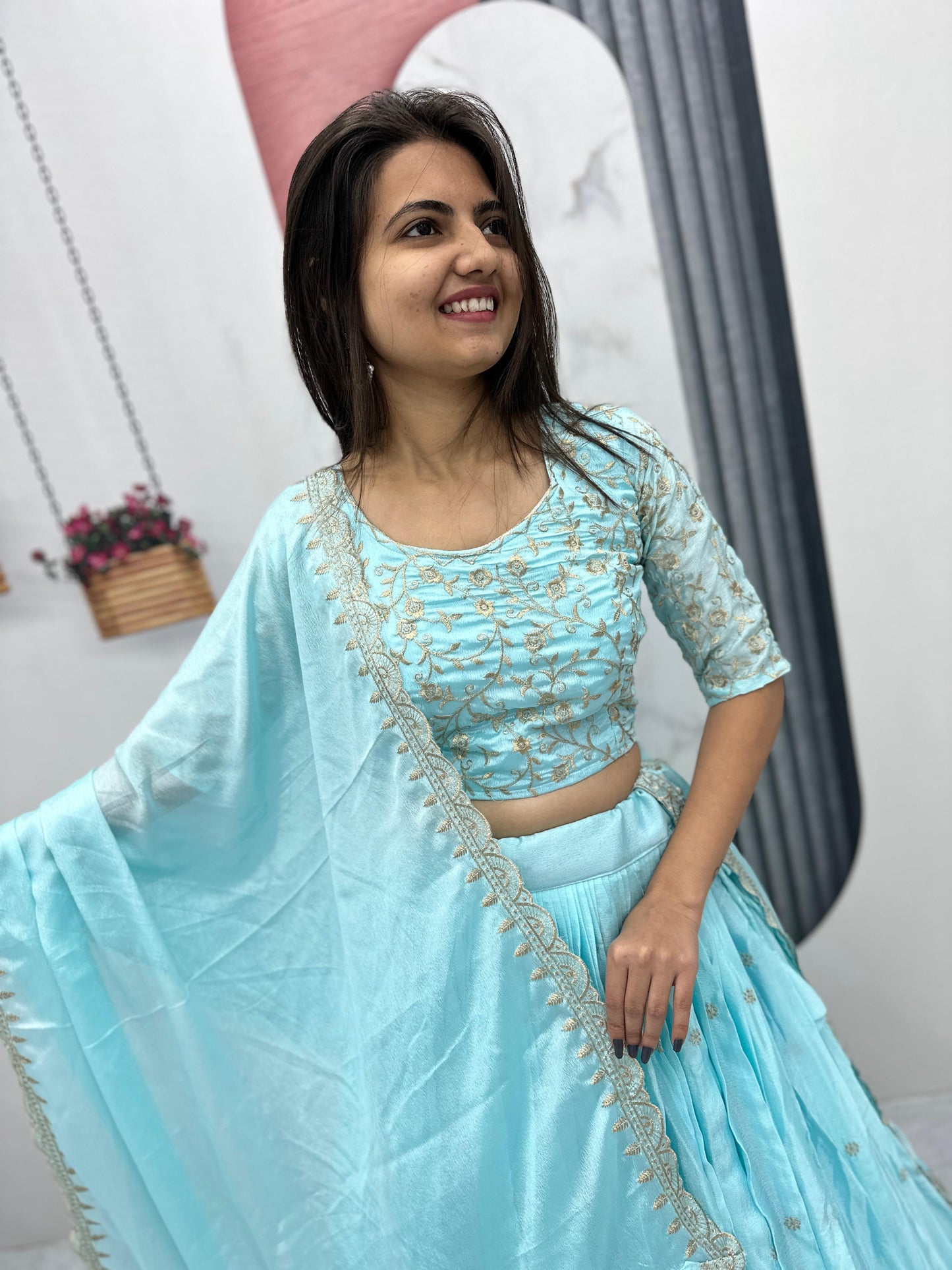 Wedding Collection Readymade Indian lehenga choli full Stiched