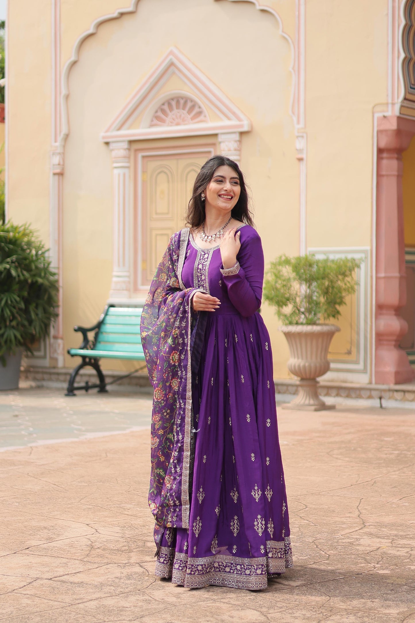Indian Gown Dress Readymade for wedding Anarkali Full Flair