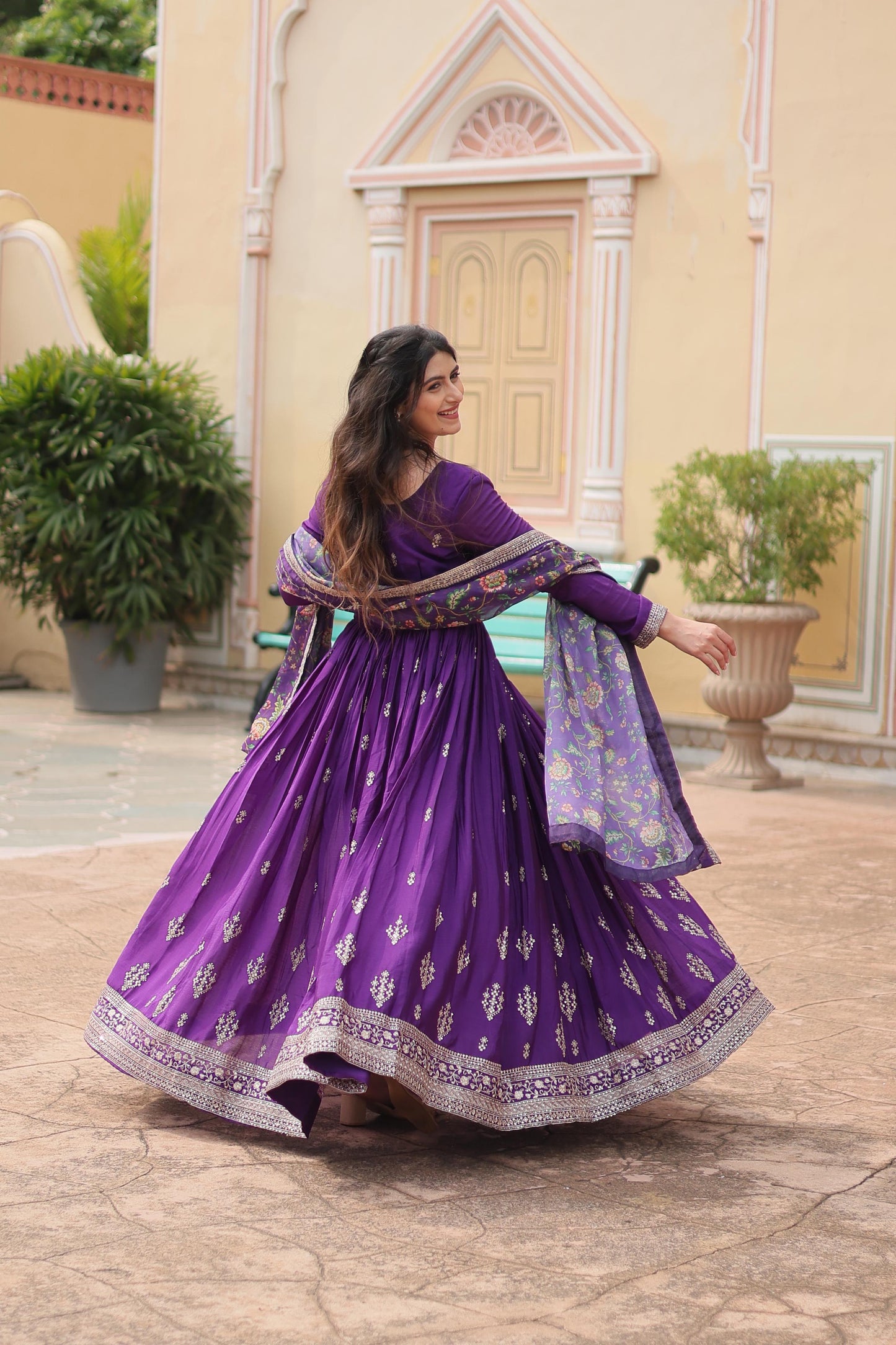 Indian Gown Dress Readymade for wedding Anarkali Full Flair