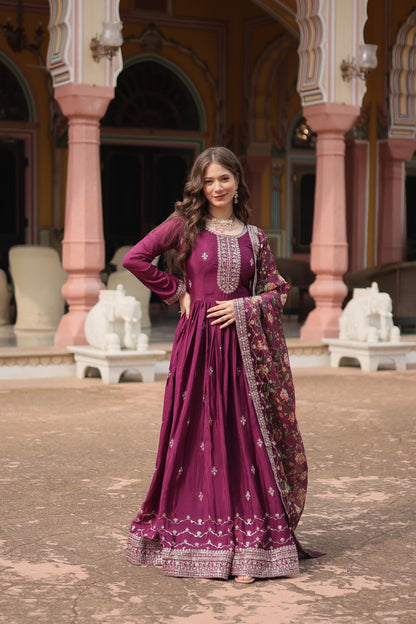 Indian Gown Dress Readymade for wedding Anarkali Full Flair