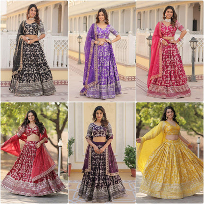 Heavy premium lehenga choli for wedding ready to wear indian dress
