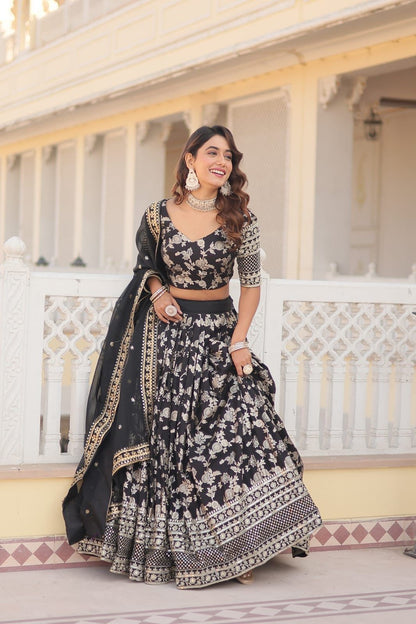 Heavy premium lehenga choli for wedding ready to wear indian dress