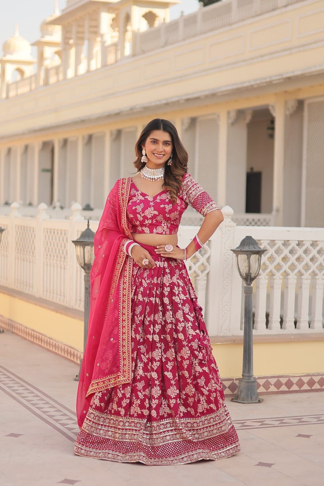 Heavy premium lehenga choli for wedding ready to wear indian dress