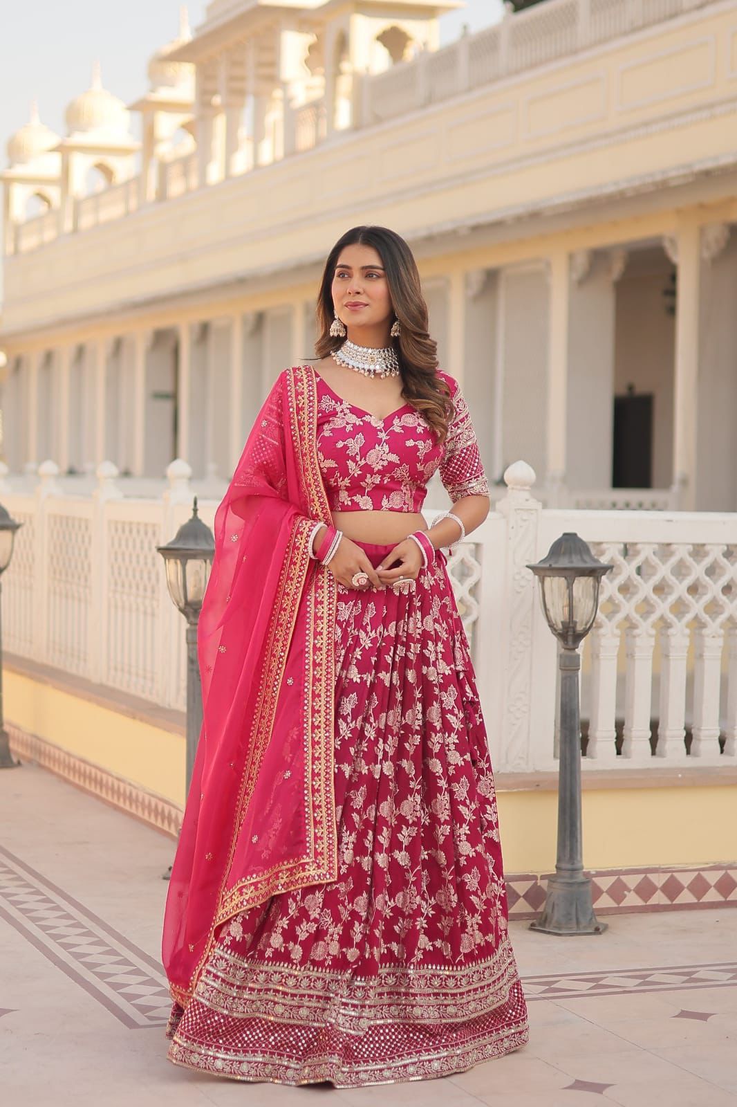 Heavy premium lehenga choli for wedding ready to wear indian dress