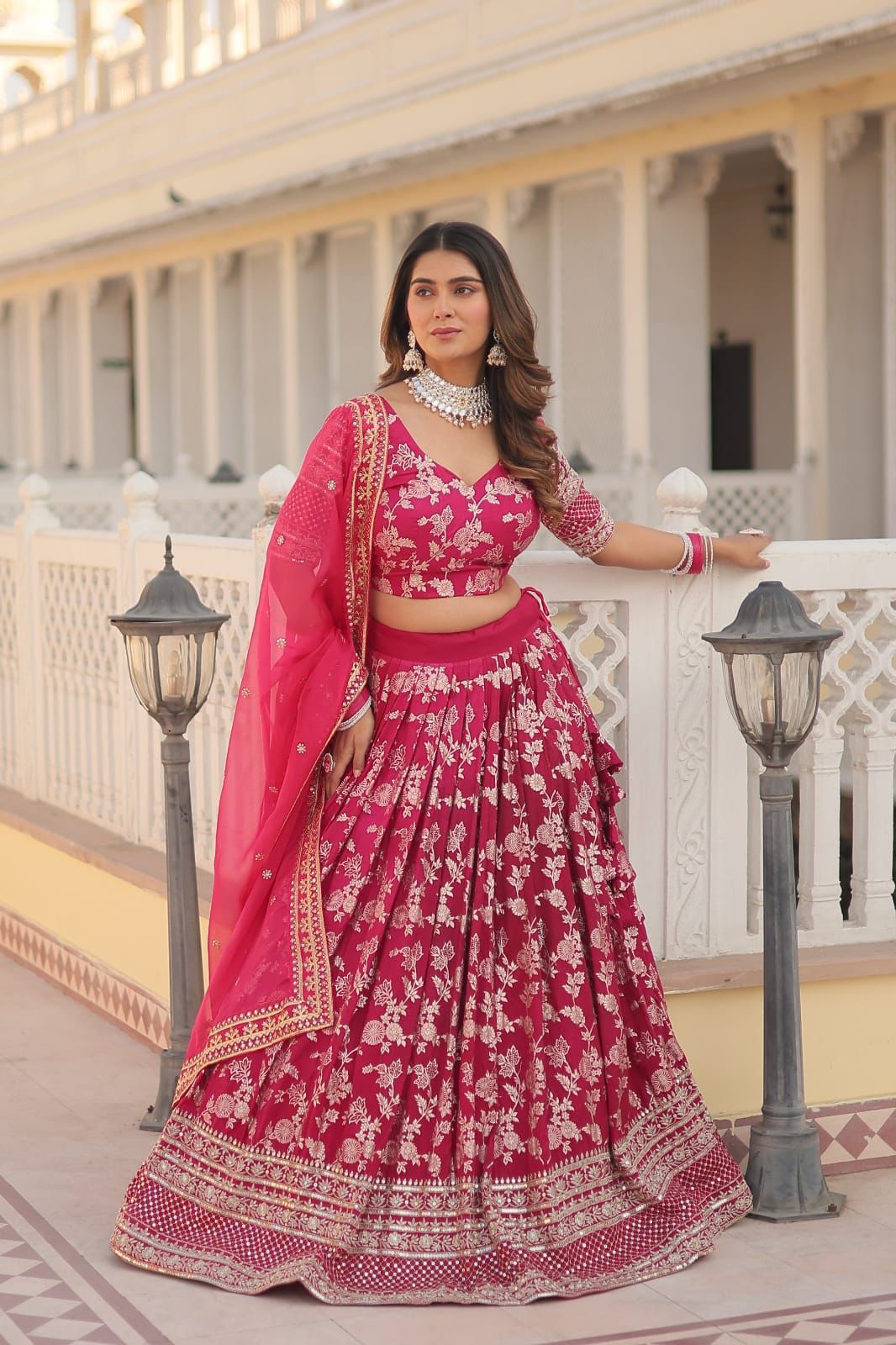 Heavy premium lehenga choli for wedding ready to wear indian dress