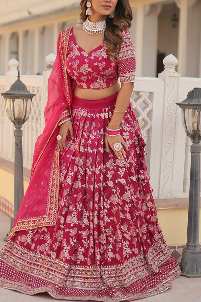 Heavy premium lehenga choli for wedding ready to wear indian dress