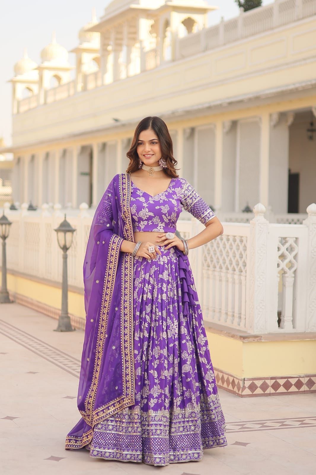 Heavy premium lehenga choli for wedding ready to wear indian dress