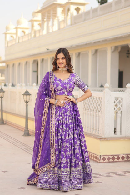 Heavy premium lehenga choli for wedding ready to wear indian dress