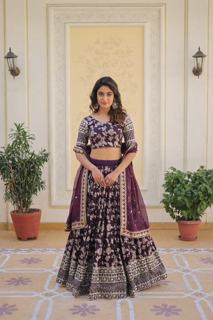 Heavy premium lehenga choli for wedding ready to wear indian dress