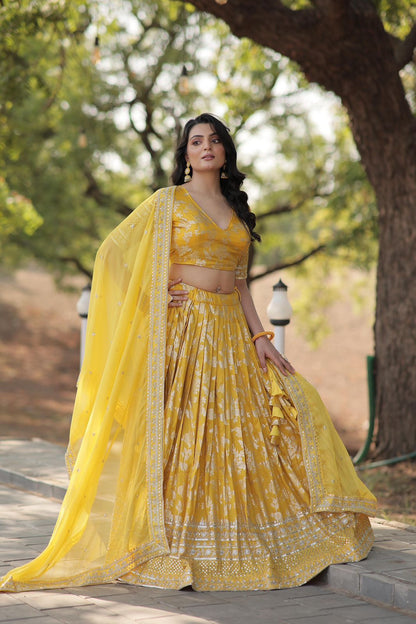 Heavy premium lehenga choli for wedding ready to wear indian dress
