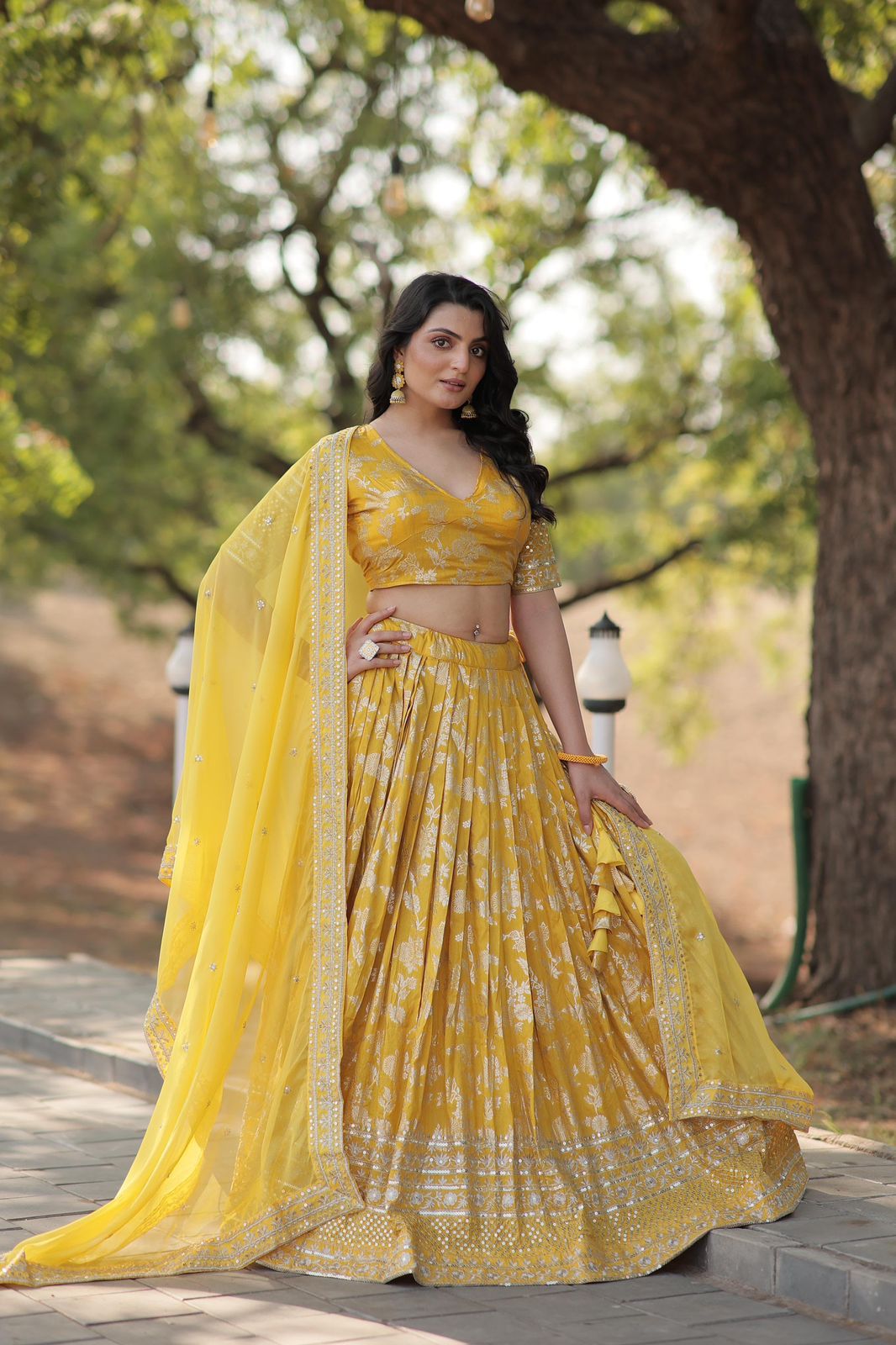 Heavy premium lehenga choli for wedding ready to wear indian dress