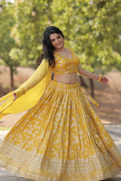 Heavy premium lehenga choli for wedding ready to wear indian dress