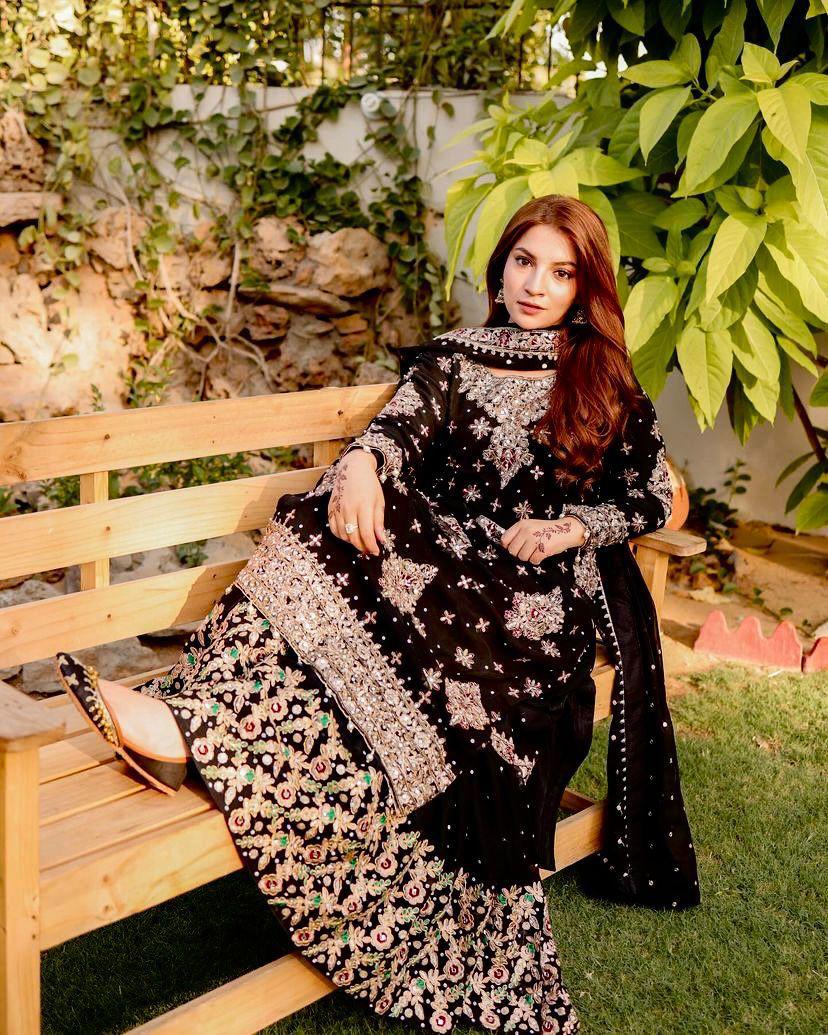Pakistani Sharara Suit set Indian salwar kameez dress