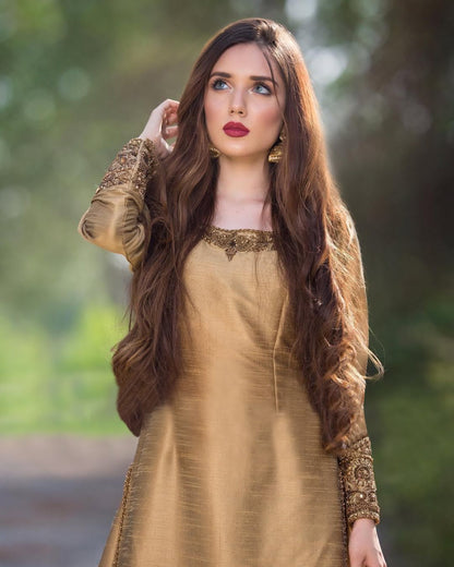 Pakistani Ready To Wear Salwar Kameez Palazzo Suit Set
