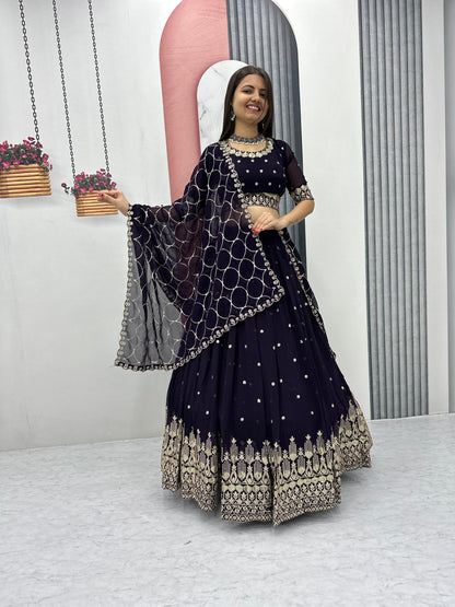 Lehenga Choli Readymade Stitched For Wedding Women Party Skirt Ready To Wear