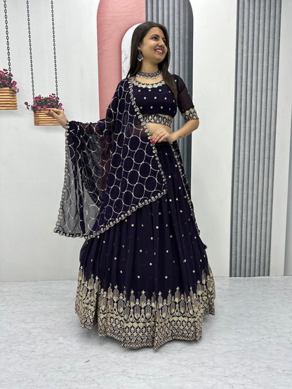 Lehenga Choli Readymade Stitched For Wedding Women Party Skirt Ready To Wear
