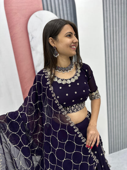 Lehenga Choli Readymade Stitched For Wedding Women Party Skirt Ready To Wear