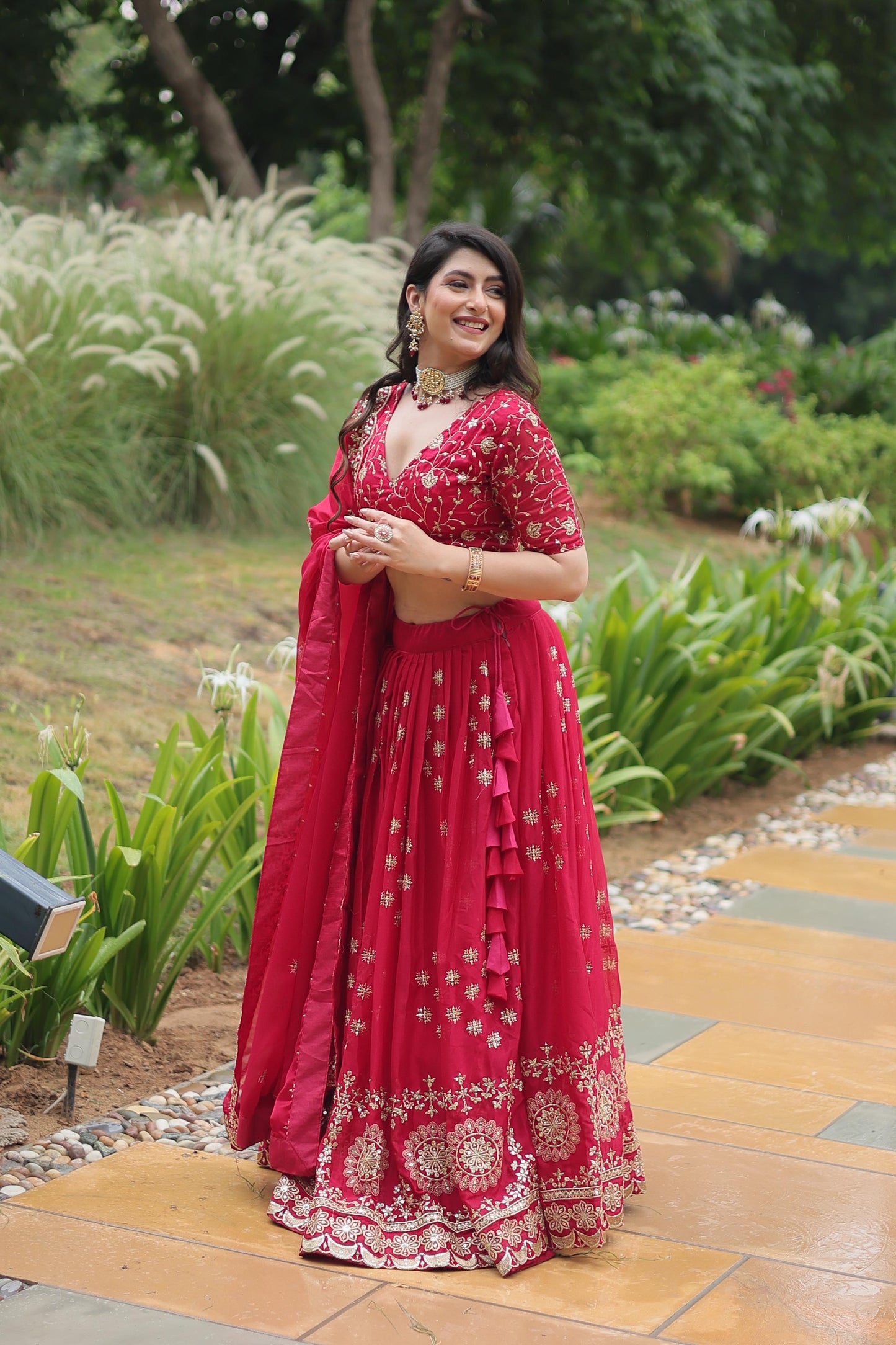 Premium Wedding lehenga choli stitched Ready to Wear Party Skirt