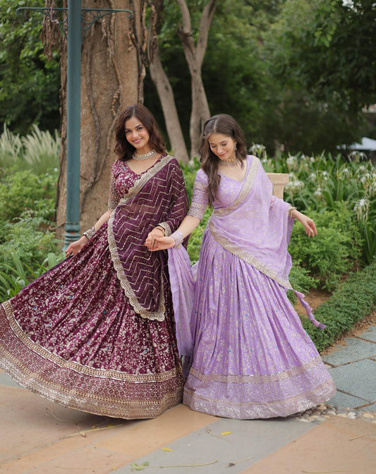 Jequard Lehenga choli Indian Readymade Wedding dress Lehenga
