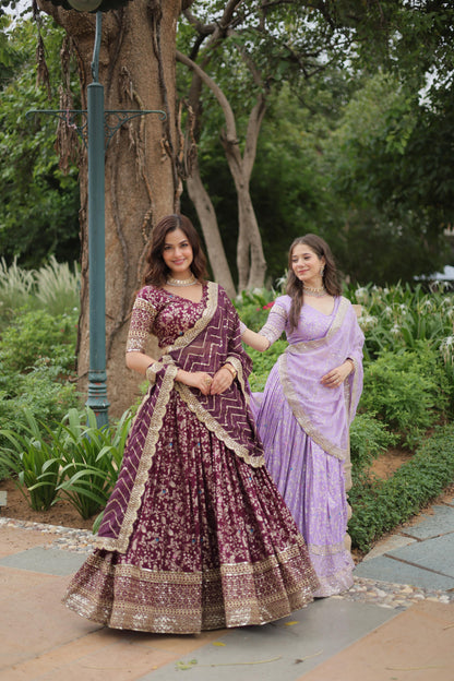 Jequard Lehenga choli Indian Readymade Wedding dress Lehenga