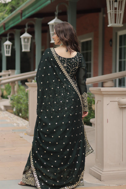 Palazzo Suit Set Indian Designer Readymade Wedding PartyWear Festival Dress