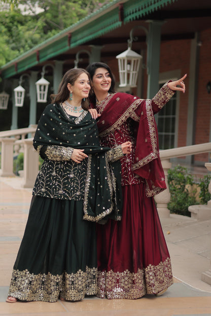 Palazzo Suit Set Indian Designer Readymade Wedding PartyWear Festival Dress