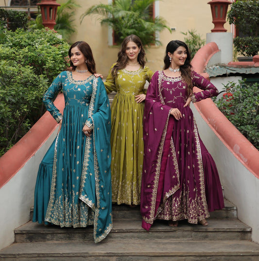 Sharara suit set Indian salwar kameez dress wedding Festival Dress