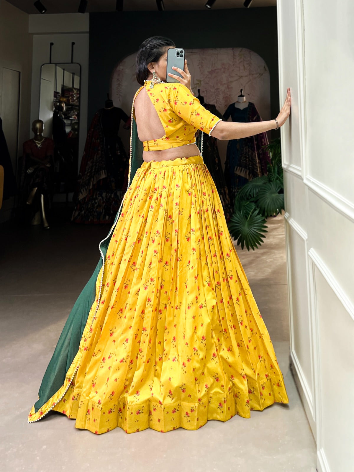 Premium Heavy wedding Haldi Lehenga Choli Readymade