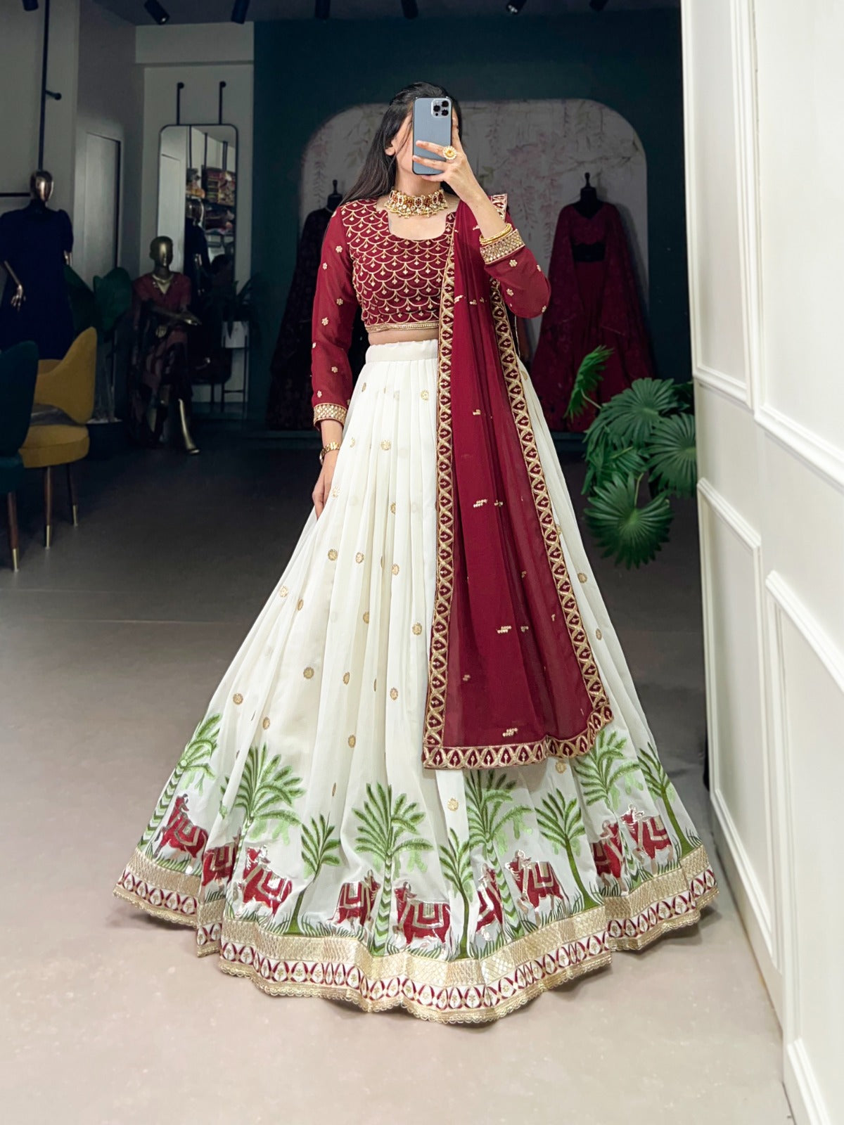 Heavy premium Wedding lehenga choli Readymade Indian