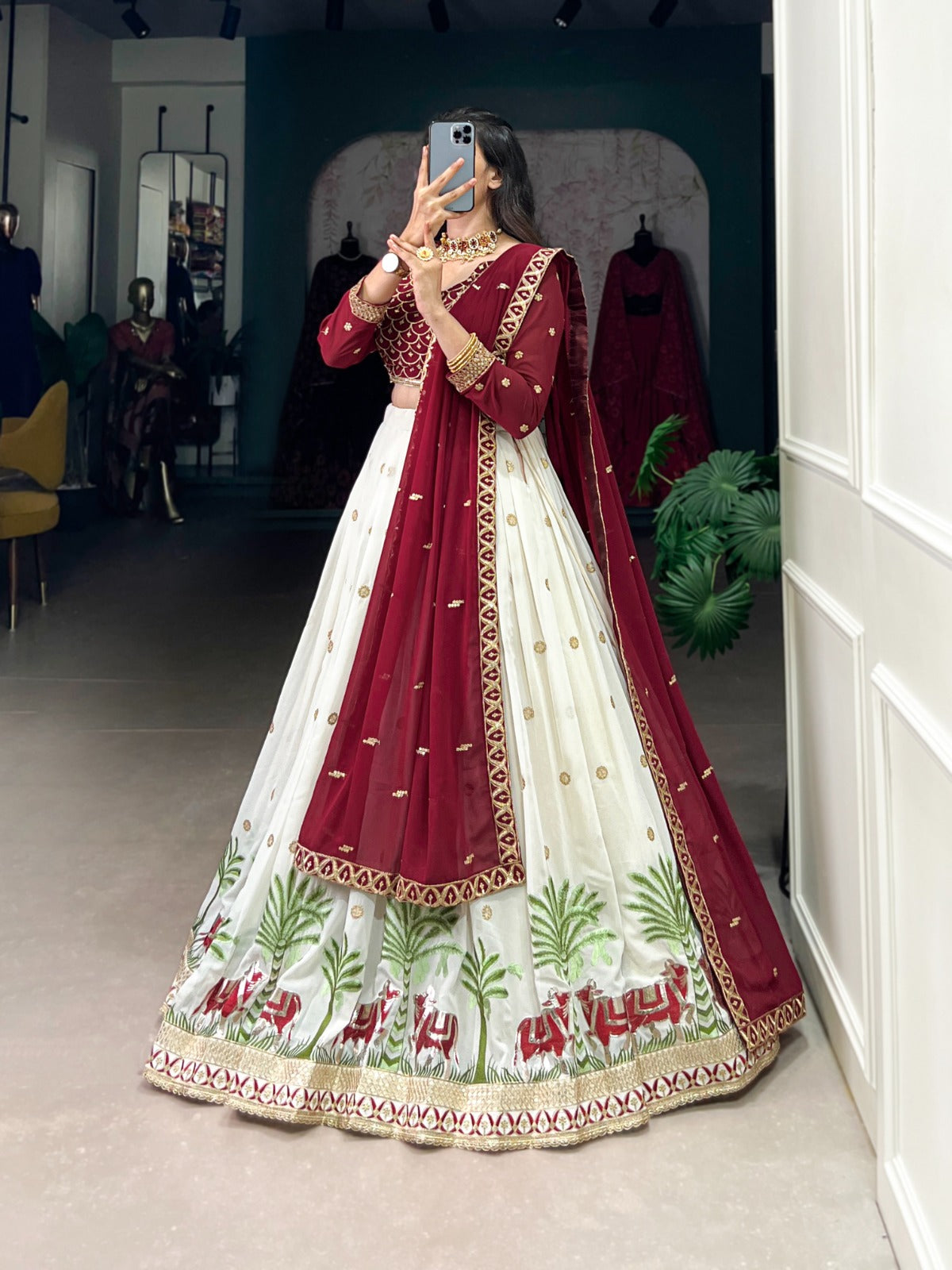 Heavy premium Wedding lehenga choli Readymade Indian