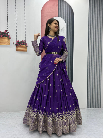 Full Sleeve wedding wear premium Indian Readymade lehenga choli