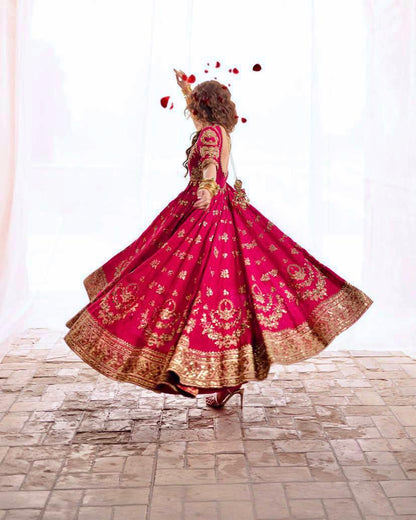 Wedding wear premium anarkali Full Flaired gown Indian dress