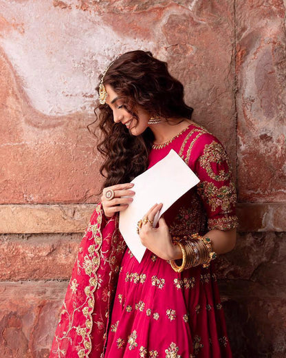 Wedding wear premium anarkali Full Flaired gown Indian dress