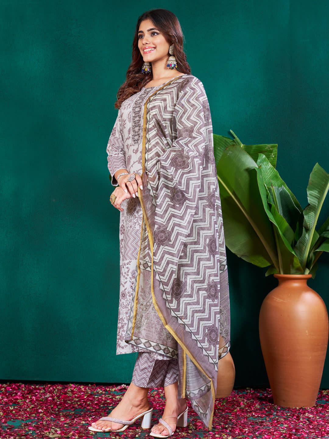Rayon Indian salwar kameez set wedding wear Readymade dress